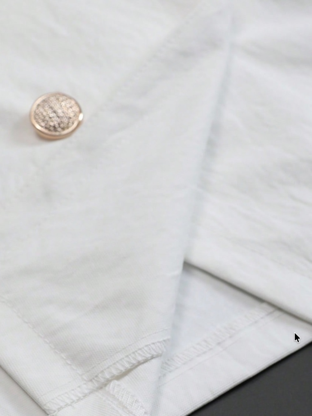 Classic Solid Button High collar Lightweight Trench Coat - Picture 6 of 7